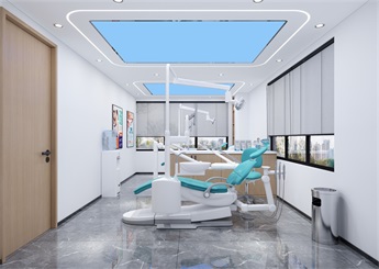 浩源口腔醫院裝修設計案例效果圖